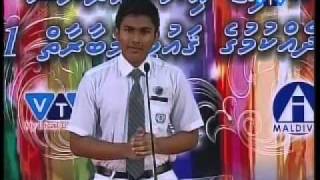 Zayaans Speech at 26th National Oratory Competition First Round 2011 [upl. by Rodd]