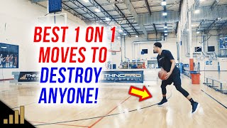 How to BEST 1 ON 1 BASKETBALL MOVES TO BEAT ANYONE [upl. by Verdha64]