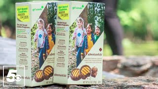 Girl Scout Cookie Sales  5NEWS Community Spotlight [upl. by Tilla25]