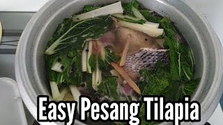 Pesang Tilapia  How to cook pesang tilapia  Taste Buds PH [upl. by Nwahsauq]