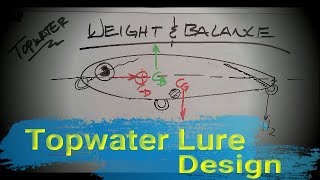 Making Topwater Lures Weight and Balance [upl. by Lovering]