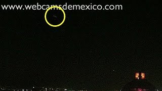 Zoom al Meteoro  Objeto No Identificado del 30 de enero 2014 captado desde la Ciudad de México [upl. by Adym789]