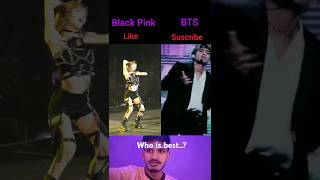 BTS V vs Black Pink Lisa dance status reaction video 🦋 kimtaehyung bts blackpink lisa 💜❤️ [upl. by Atsillac]