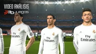 PES 2014  Vídeo Análisis 3DJuegos  ¡En español [upl. by Nollahs]