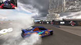 Drifting Adam LZs E36 at DMEC Ferropolis in Assetto Corsa [upl. by Attayek]