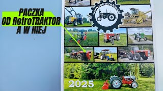 RetroTRAKTOR Kalendarz 2025 z Traktorami Agrojanusz  przegląd poszczególnych miesięcy [upl. by Neroled873]