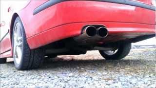 2007 Saab 93 20T 3quot Exhaust [upl. by Donielle]