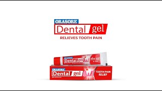 Orasore Dental Gel  Unboxing  Toothache relief in 10 seconds  dentalpain [upl. by Aryk]