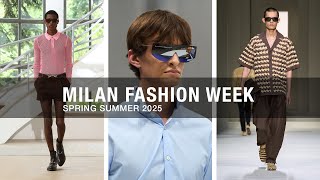 Milan Fashion Week SpringSummer 2025 [upl. by Biagio606]