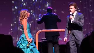 Jackie Evancho and Josh Page performing The Prayer at the NJPAC concert 08 06 2012mp4 [upl. by Igor]