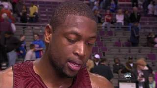 Dwyane Wade Game Saving Block on Rodney Stuckey vs Pistons 22309 SICK HD [upl. by Burnard]