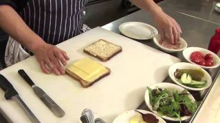 How To Make A Ham And Cheese Sandwich [upl. by Blus]