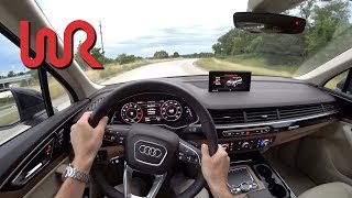 2017 Audi Q7 20T Premium Plus  Walkaround amp POV Test Drive [upl. by Nahsab]