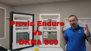 Provia Endure Window vs Okna 600 Window [upl. by Eimilb809]