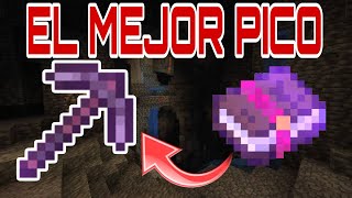 LOS MEJORES ENCANTAMIENTOS para EL PICO ⛏️ en MINECRAFT BEDROCK 🐱👍 [upl. by Nnil]