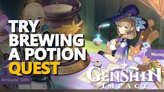 Try brewing a potion Genshin Impact [upl. by Berk]