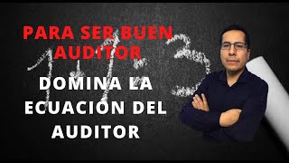 Para ser buen auditor debes aplicar la ecuación del auditor [upl. by Pascha]