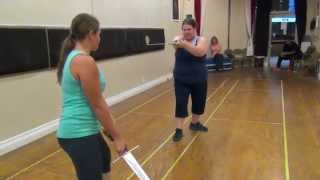 Mandy Hillig Basic Broadsword 2 [upl. by Ludwigg]