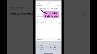 How To Select Photos from Different Months  iOS [upl. by Nikolai771]