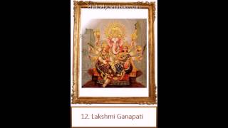 32 Forms of Lord Ganesha [upl. by Suivatnod]