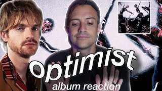 ALBUM REACTION FINNEAS  Optimist [upl. by Akedijn]