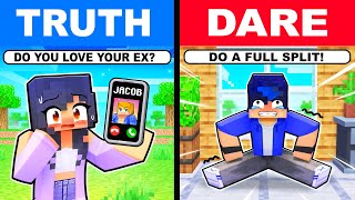 Minecraft but EXTREME TRUTH OR DARE [upl. by Nohsid287]