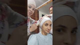 Como colocar o Tichel lenço  Kissui Rosh  grwm jewishwomen roshhashanah [upl. by Anitsahs]