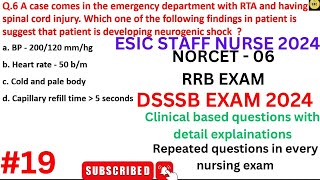 Norcet exam preparation I Aiims Norcet 2024 I Aiims Norcet questions and answers  ESIC NORCET6 [upl. by Ellehs]