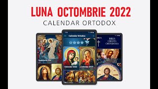 Calendar Ortodox Octombrie 2022 [upl. by Lissa]