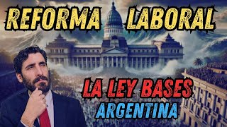 ¿⚖️A qué Trabajadores se les aplica la Reforma Laboral de la Ley de Bases Ley 27742 Argentina📜 [upl. by Boyse578]