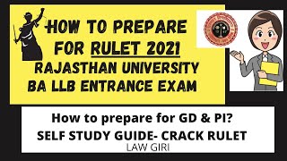 How to prepare for RULET 2022 RULET 2022 Pattern of the exam RULET 2022 Exam Preparation [upl. by Ycnuahc630]