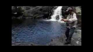 Exploring Little Annan Gorge  aboutfishingnqcom [upl. by Amzaj]