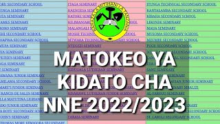 Matokeo ya kidato cha NNE 20222023  FORM 4 NECTA RESULTS 2022 [upl. by Creamer]