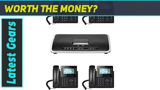 Grandstream UCM6204 IP PBX with 4 FXO  GXP2170 4UNITS IP Phone Best Enterprise [upl. by Bromley845]