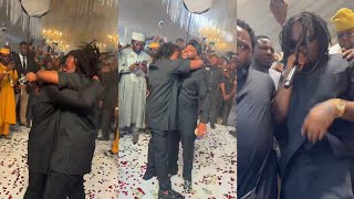 Olamide surprised Davido at his wedding with Fireboy full highlights and Performance [upl. by Conover209]