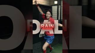 Jo Hyewon 2024 skills 🔥 Weeekly Zoa kpop kpopedit football rain [upl. by Farlie]