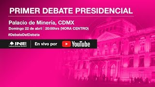 Primer Debate Presidencial Elecciones2018 [upl. by Rosalba]