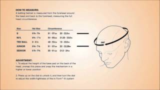 How to size yourself for an Easton batting helmet [upl. by Lemieux]