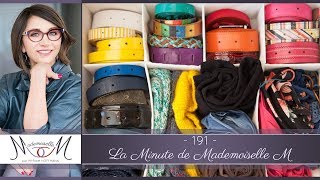 Comment bien choisir les accessoires  La Minute de Mademoiselle M191 [upl. by Ahsenauq92]