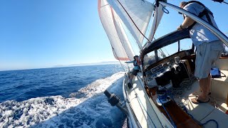 New Sails Sea Trial Sailing to White Cove and the Isthmus Sept 2024 [upl. by Barrett]