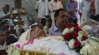 Funeral of V M Oommen Karikottu Mavelikara [upl. by Ytineres]