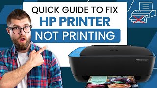 Quick Guide to Fix HP Printer Not Printing  Printer Tales [upl. by Borek]