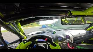 2024 SCCA Runoffs  Spec Miata  helmet cam [upl. by Yesoj]