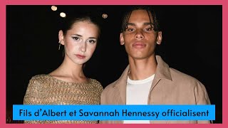 Albert de Monaco  Son fils officialise avec Savannah Hennessy une héritière de grande fortune [upl. by Idette4]