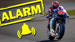 Alarm bei Yamaha 2022er MotoGP Bike viel zu langsam [upl. by Port]