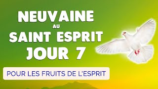 🙏 NEUVAINE au SAINT ESPRIT Jour 7 🔥 Prière pour les FRUITS de lESPRIT SAINT [upl. by Nyvrem]