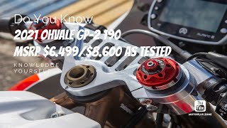 2021 Ohvale GP2 190 MSRP 64998600 as Tested [upl. by Pompei]