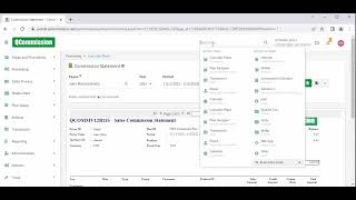 QCommission Sales Commission Demo [upl. by Housum]
