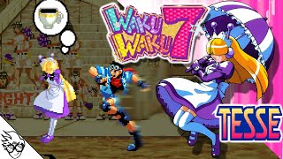 Waku Waku 7 Arcade 1996  Tesse Ronbllozo PlaythroughLongPlay [upl. by Adlei]