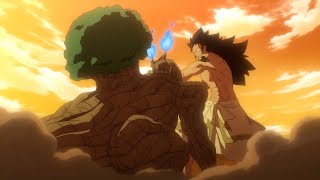 Giant Gajeel vs Aldoron Dragon  Fairy Tail 100 Years Quest Episode 18 [upl. by Sheelah]